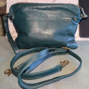 Wanderers Travel Co Venetian Passport Teal Purse